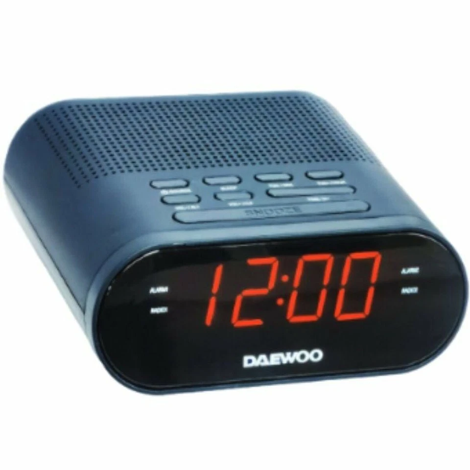 Radio Reloj Daewoo Negro Foto 1 de 1