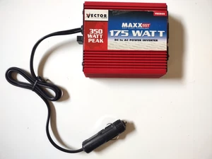 Vector Maxx SST 175 Watt DC To AC Power Inverter 350 Watt Peak VEC060 Unused - Picture 1 of 5