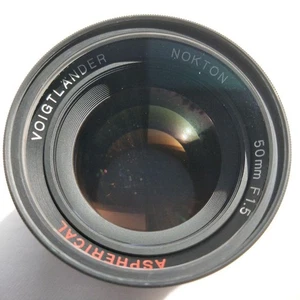 【Near MINT/Tested】Voigtlander Nokton 50mm f/1.5 Aspherical For Leica JAPAN - Picture 1 of 10