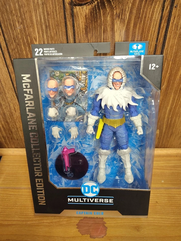 Figura de acción Captain Cold (The Rogues) McFarlane Collector Edition #30 7"_¡Nuevo! Foto 1 de 1