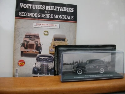 Voitures militaires 2ème GM N°96 Buick Special Séries 40 USA 1943 et sa revue - Photo 1/3