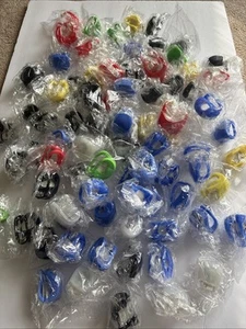 New Bike Cycling LED Front/Rear 100-pc Lot Light Waterproof Lamp Multi Color - Picture 1 of 24