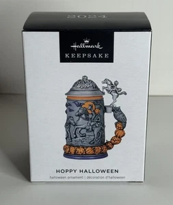 2024 Hallmark Andenken Ornament Hoppy Halloween Bier Stein Neu - Bild 1 von 6