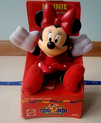 Mini Peluche Mattel Casa Club Disney Minnie Mouse Peluche Coleccionable Foto 1 de 4