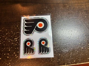 Vintage NHL Hockey Team Logo Hologram Prismatic Stickers PHILADELPHIA FLYERS - Bild 1 von 1