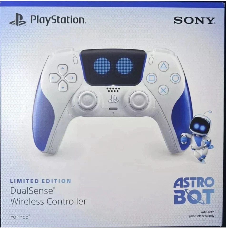 Sony PS5 DualSense Controller Astro Bot Limited Edition NEW SEALED IN HAND - Image 1 of 3