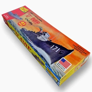 Lindberg "Q" Barco Segunda Guerra Mundial Señuelo Barco Sub-Cazador Escala 1:390 Kit #HL 400/12 ☆Nuevo #¹ - Imagen 1 de 10