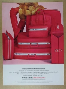 1968 Samsonite Fashionaire Luggage vintage print Ad - Picture 1 of 1