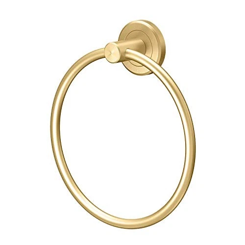 Gatco Latitude II Brushed Brass Towel Ring - 4232