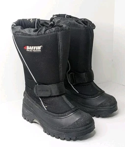 Baffin Tundra Insulated Snow Boots, Black, Mens 8 - Picture 1 of 8