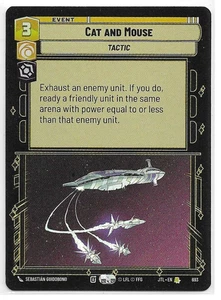 Cat and Mouse (Foil) - Star Wars Unlimited Jump to Lightspeed - Picture 1 of 2