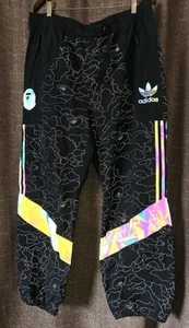 Adidas X A BATHING APE BAPE Pencil Camo Reflective Ski Snowboarding Pants XL - Picture 1 of 20