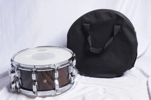 Pearl GA-714DX-DC 14x6.5 Maple Fiberglass Snare Drum 1980s Soft Case Used - Picture 1 of 6