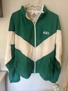 Neu mit Etikett Kool Zigaretten Jacke Herren XL Vintage Track Warmup Fleece gefüttert - Bild 1 von 8