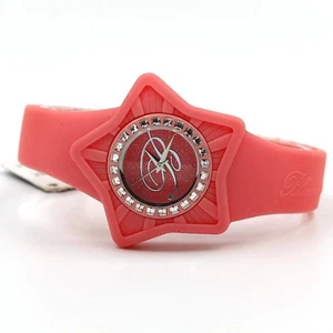 Orologio Blumarine Stella in Gomma regolabile Rosa Bambina Idea Regalo Promo - Picture 1 of 2