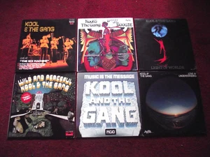 KOOL AND THE GANG LP COLLECTION LOT ** inc MUSIC IS THE MESSAGE etc - Bild 1 von 1