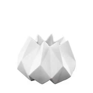 Kaiser Porzellanvase POLYGONO STAR weiß  H. 14cm Goebel - Bild 1 von 3