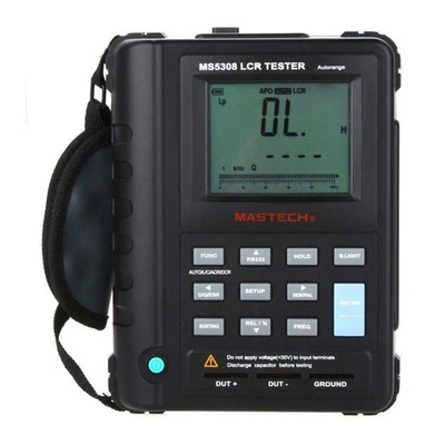 Portable For MS5308 100KHZ Digital Auto Rang LCR Meter W/Serial and ParallelTest - Image 1 of 4