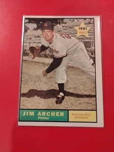 1961 Topps - High # Jim Archer #552 (RC) - Foto 1 di 2