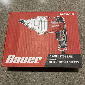 Bauer 1826E-B Cesoie da taglio per metallo calibro 5 Amp 14 - Foto 1 di 3