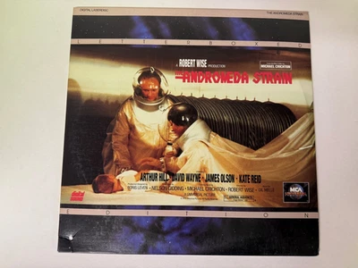 The Andromeda Strain 1990 Laserdisc Letterbox Version NEAR MINT Foto 1 de 2