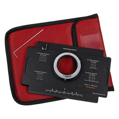 Fotodiox L-Mount Camera For Large Format 4X5 View Camera Shift/Stitch Adapter - Image 1 of 4