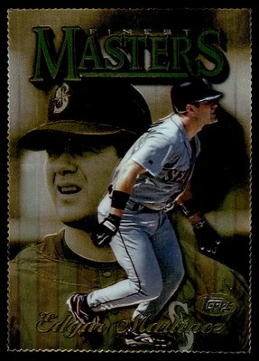 1996 TOPPS FINEST EMBOSSED MASTER Edgar Martinez Seattle Mariners #247 - Image 1 of 2