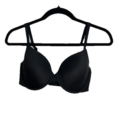 Calvin Klein Lightly Lined Demi Bra 34D Black QP1500O-001 NWT - Image 1 of 4