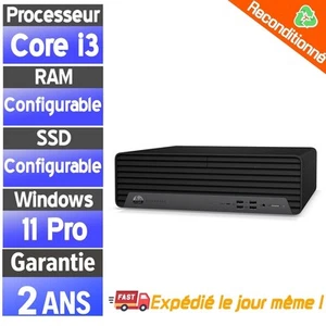 ☑️⭐☑️HP EliteDesk 800 G6 SFF - Core i3-10e Gen - SSD - RAM & SSD Configurables☑️ - Photo 1/7