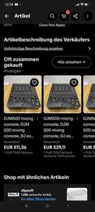 Pioneer DJ DJM-500 4-Kanal Performance Mixer  - Bild 1 von 1