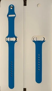 Apple Smart Watch BLU PUFFO Cinturino Sportivo 44mm NUOVO - Foto 1 di 7