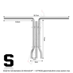 3 Pack Hydraulic Seal Installation Tools Hydraulic Cylinder Piston Repair Seal - Picture 1 of 17