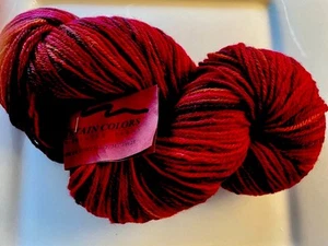 1-350 Yd Hand Dyed Hank- Mountain Colors Weavers Wool Quarters Worsted - Picture 1 of 3