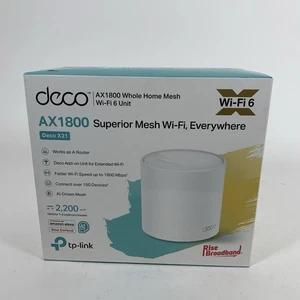 TP-LINK Deco W3600 AX1800 Dual-Band Wi-Fi 6 Mesh Router - ✅ TESTED ✅ - Picture 1 of 9