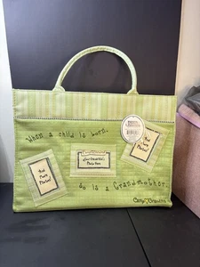 Bolso de Mano Camp Grandma Foto Viaje Bordado Abuela Nuevo con Etiquetas - Imagen 1 de 10