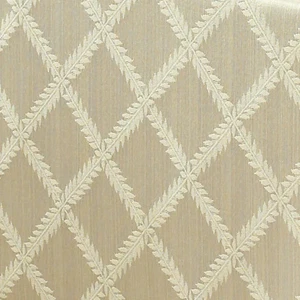 Lenox Laurel Leaf Oval Tablecloth 70" x 86" Ivory Platinum - Picture 1 of 3