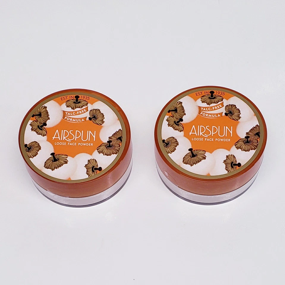 2 Pack Coty Airspun Loose Face Powder, 1.2 oz Translucent Extra Coverage 070-41 - Image 1 of 4