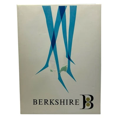 Berkshire B Stockings Demi Toe Dusk Muted Black 9M Seamless Hosiery 3 Pair - Image 1 of 4