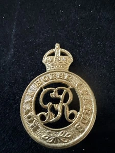 Original WW1 British Army Royal Horse Guards Cap Badge - Picture 1 of 3