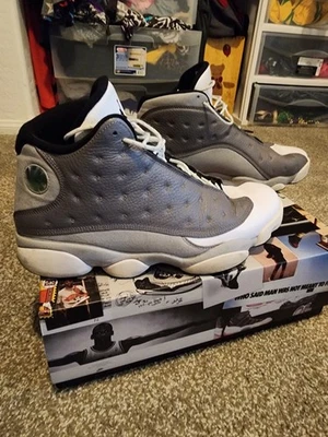 Tenis Jordan 13 Retro Atmosphere Grey 2019 talla 12 para hombre Foto 1 de 4