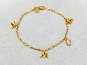 Nina Ricci NR Logo Moon Bracelet - Picture 1 of 10