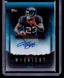 Autografi 2024 Topps Midnight #SMA-AF Arian Foster colpo di mezzanotte - Foto 1 di 2