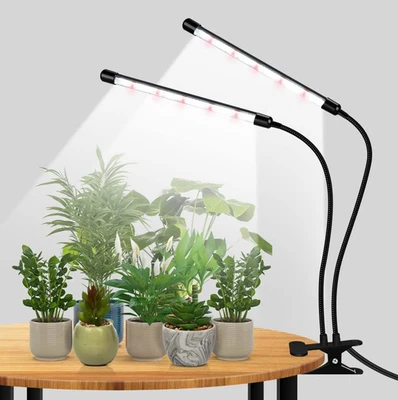 1 pieza Luz LED de Crecimiento con Clip Lámpara de Espectro Completo para Plantas y Semillas de Interior - NUEVO Foto 1 de 4