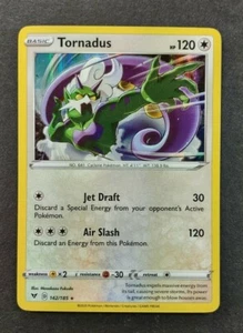 TORNADUS 142/185 VIVID VOLTAGE POKEMON (HOLO RARE, NM) - Picture 1 of 2