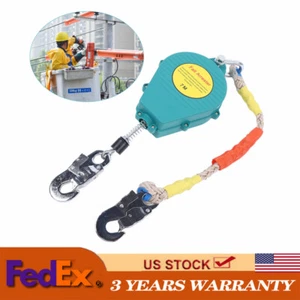 23 ft Fall Arrester Fall Protection Fall Arrestor Tool Self Retracting Lifeline - Picture 1 of 23