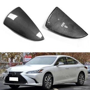 For Lexus ES IS LC LS UX 2019-2023 Carbon Fiber Side Mirror Cover Caps Overlay - Bild 1 von 10
