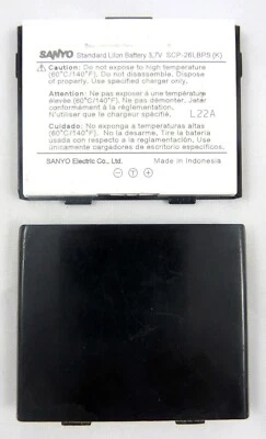 Batería SCP-26LBPS Para Sanyo Katana II 6650 Negra Repuesto Externo 600mAh Foto 1 de 4