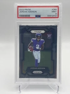 2023 Panini Prizm Rookies Jordan Addison #368 PSA 9 RC - Bild 1 von 2