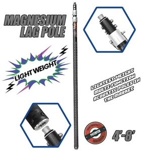 Adjustable MAGNESIUM Multi-Function Acoustic Ceiling Pole 4'-8' - Picture 1 of 4