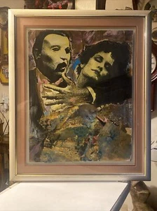 1991 PHANTOM OF THE OPERA MIXED. MEDIA FRAMED ARTWORK SIGNED DAVID YORK - Picture 1 of 20
